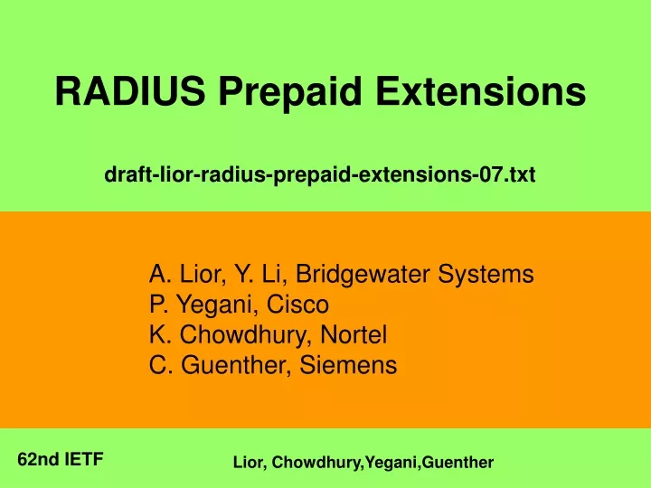 radius prepaid extensions