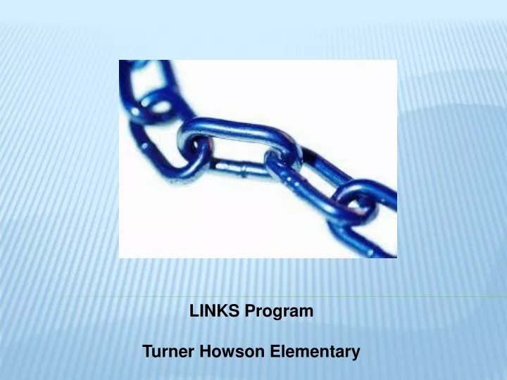 links program turner howson elementary