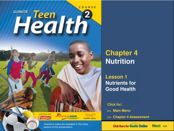 chapter 4 nutrition