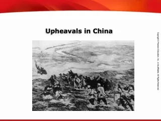 Upheavals in China