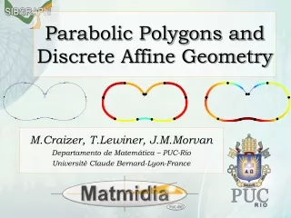 Parabolic Polygons and Discrete Affine Geometry