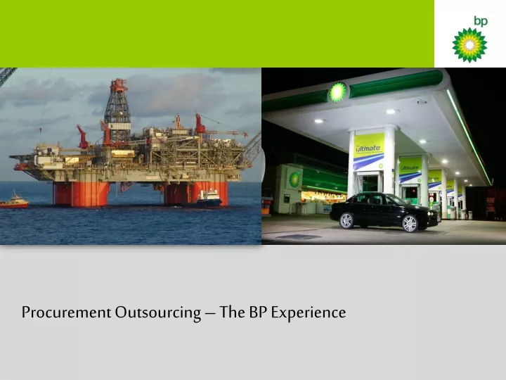 procurement outsourcing the bp experience