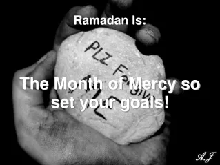 Ramadan Is: