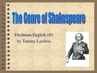 Freshman English 101 by Tammy Lawless