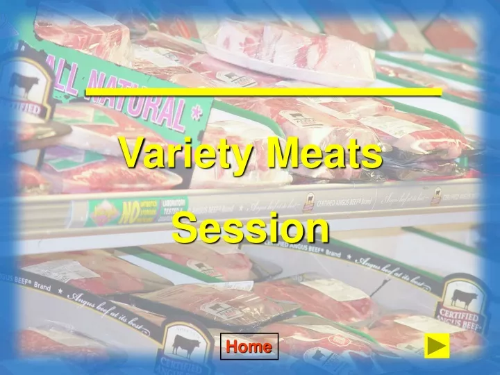 variety meats session