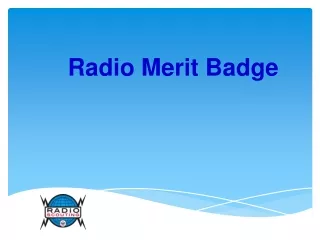 Radio Merit  Badge