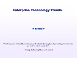 Enterprise Technology Trends