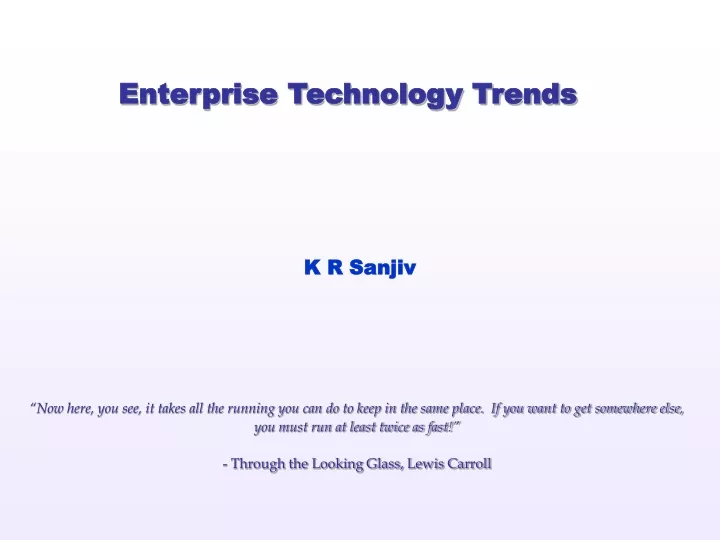 enterprise technology trends