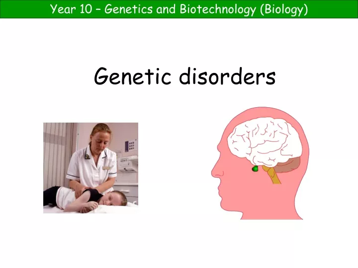 genetic disorders