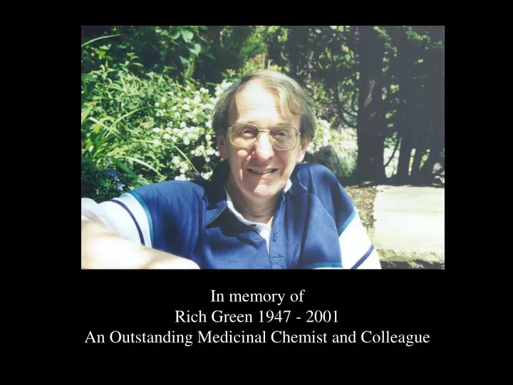 in memory of rich green 1947 2001 an outstanding