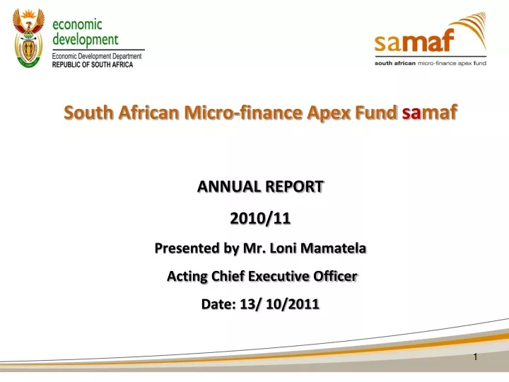 south african micro finance apex fund