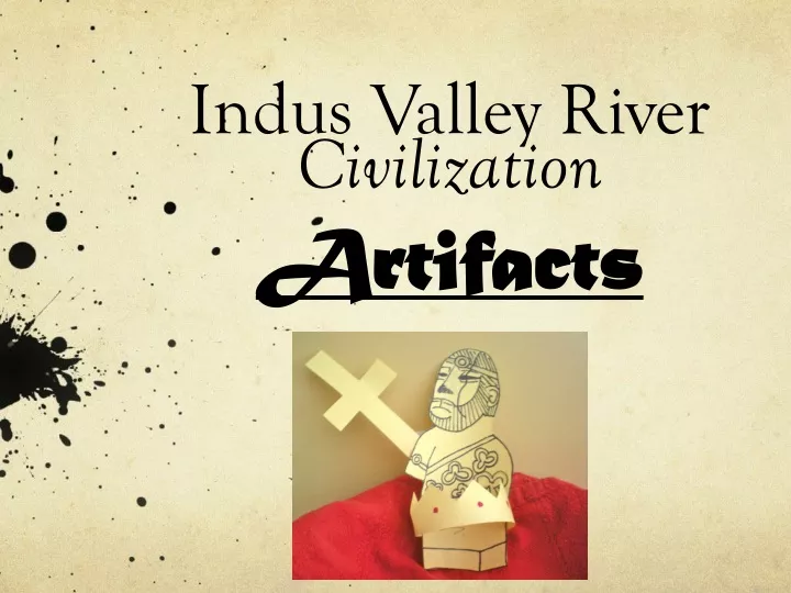 indus valley river civilization artifacts