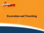 Excavation and Trenching