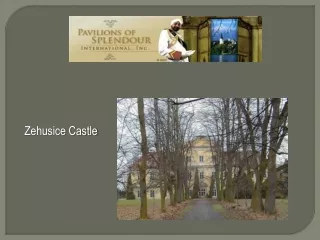 Zehusice  Castle