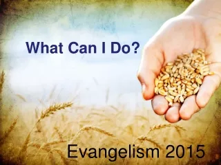 Evangelism 2015