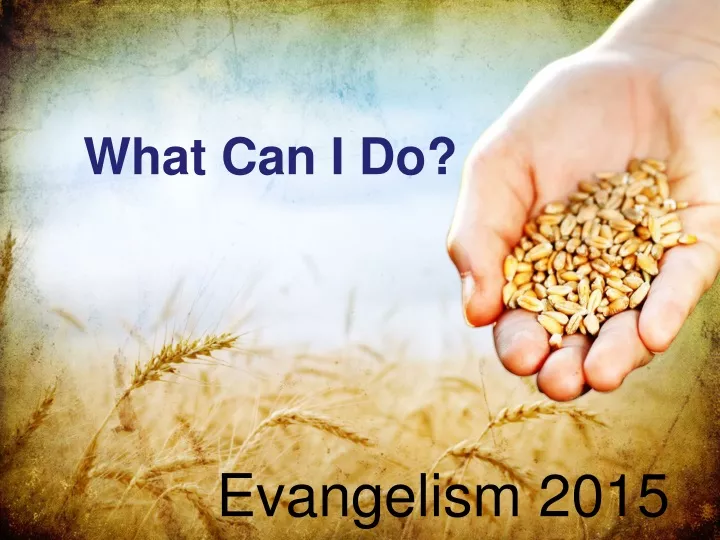evangelism 2015