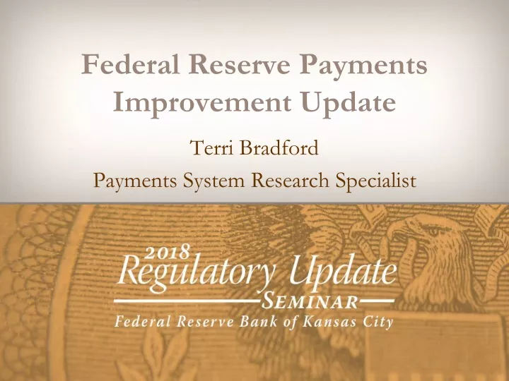 federal reserve payments improvement update