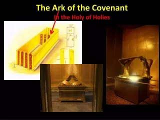 The Ark of the Covenant In the Holy of Holies