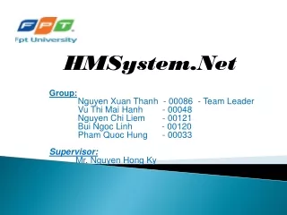 HMSystem.Net