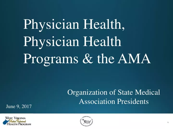 physician health physician health programs the ama