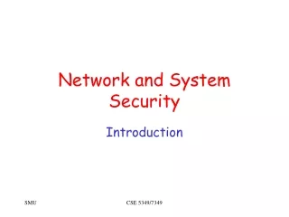 Network and System Security