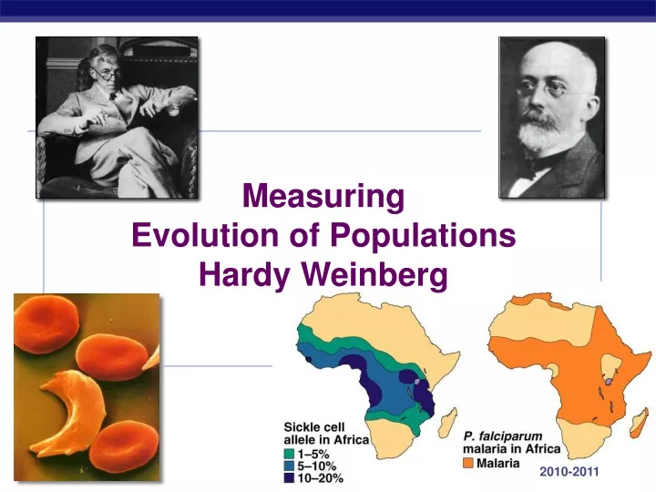 measuring evolution of populations hardy weinberg