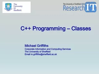 C++ Programming – Classes