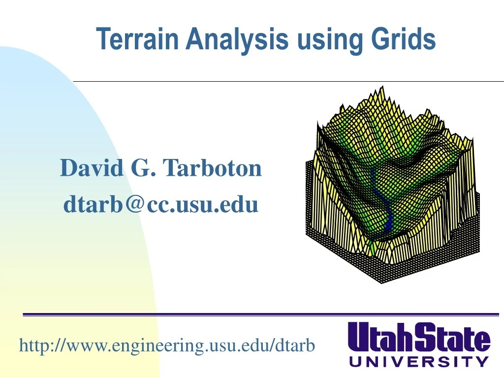 PPT - Terrain Analysis using Grids PowerPoint Presentation, free ...