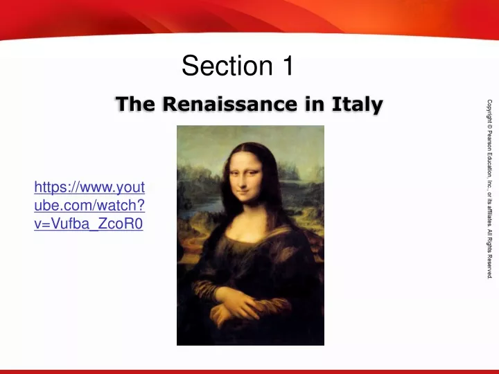 the renaissance in italy