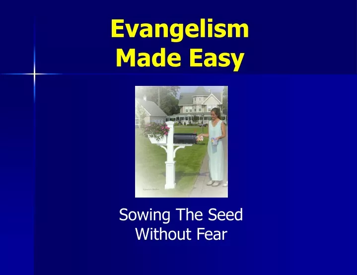 evangelism made easy