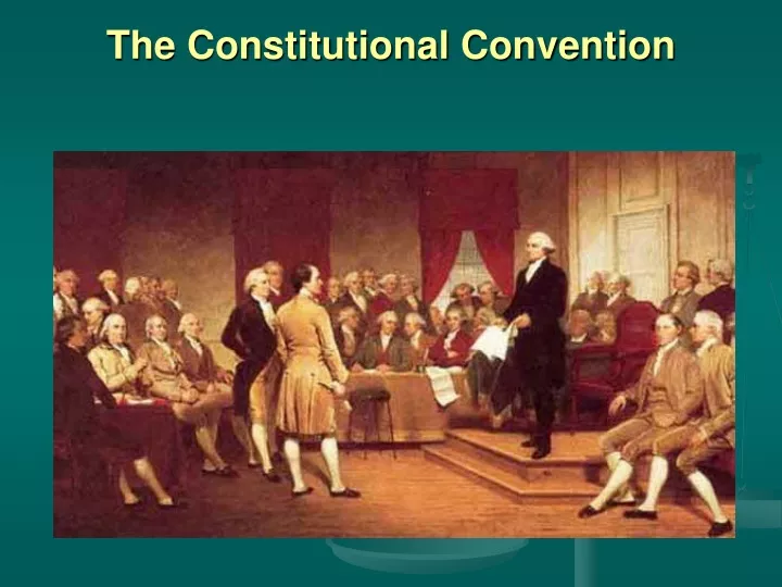 the constitutional convention