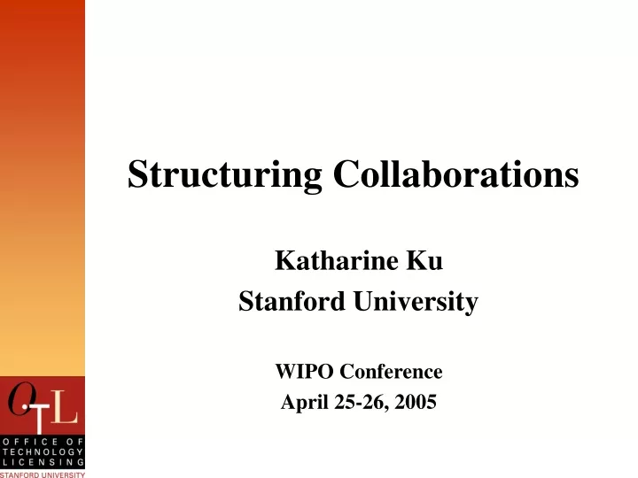 structuring collaborations