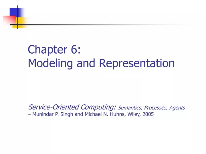 chapter 6 modeling and representation