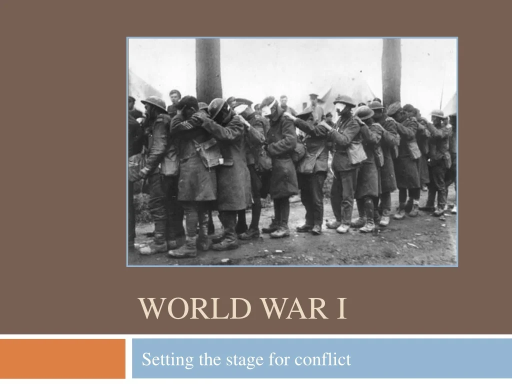 PPT - World War I PowerPoint Presentation, free download - ID:9480759