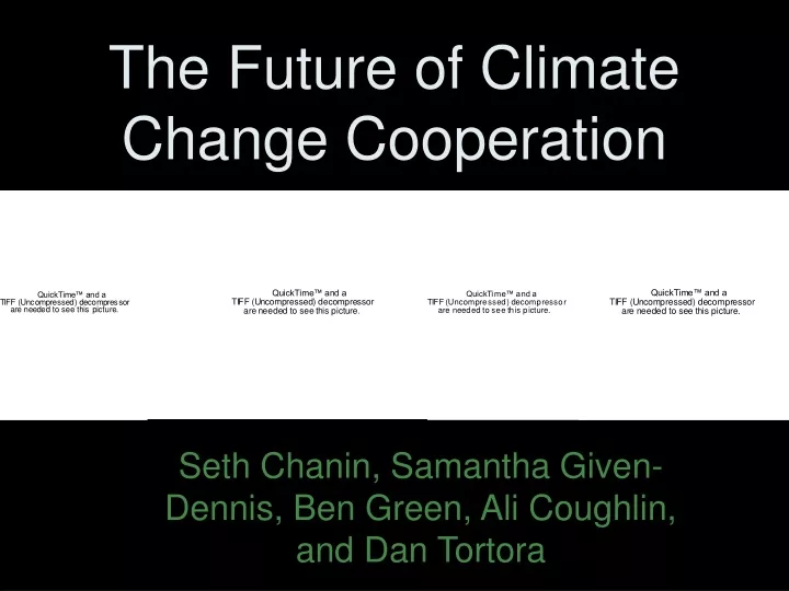 the future of climate change cooperation