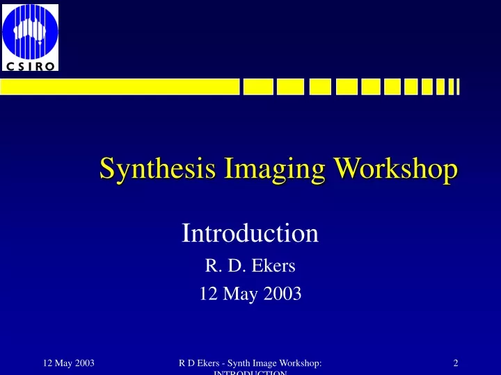synthesis imaging workshop