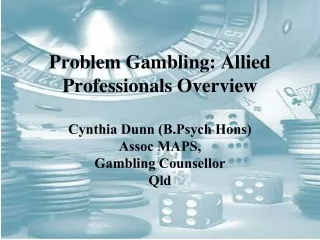 Problem Gambling