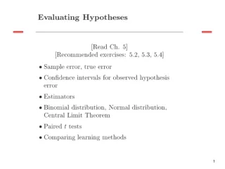 Evaluating Inductive Hypotheses
