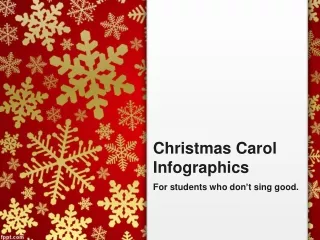 Christmas Carol Infographics