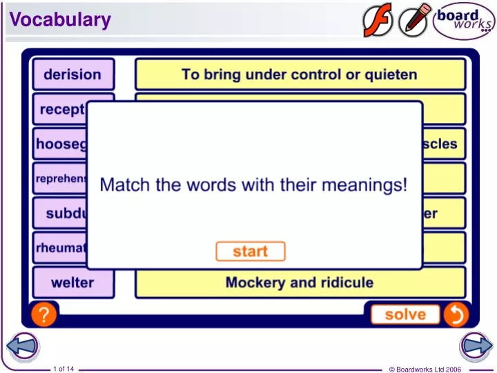 vocabulary