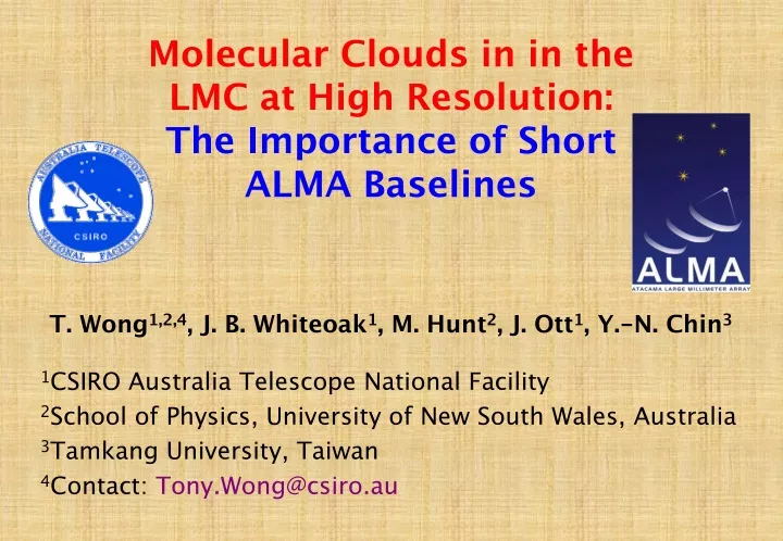 molecular clouds in in the lmc at high resolution the importance of short alma baselines