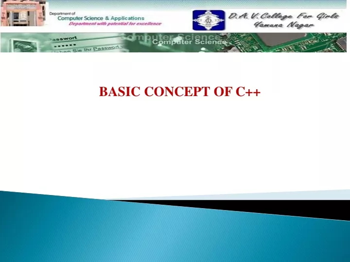 basic concept of c