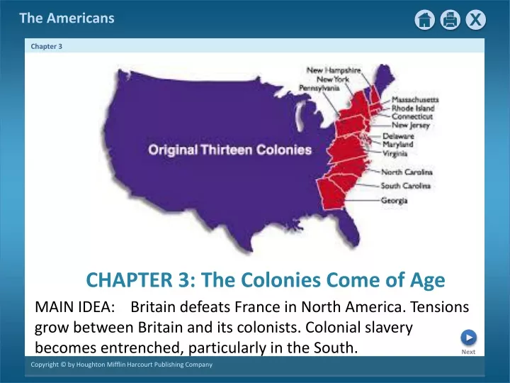 chapter 3 the colonies come of age