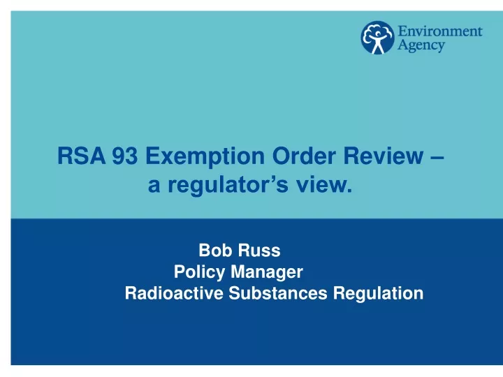 rsa 93 exemption order review a regulator s view