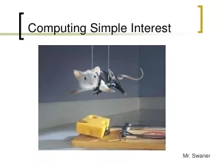 Computing Simple Interest