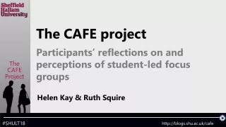 The CAFE project