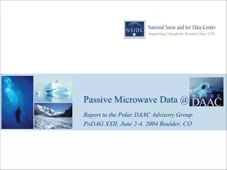 Passive Microwave Data @