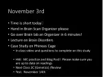 November 3rd - slide 1