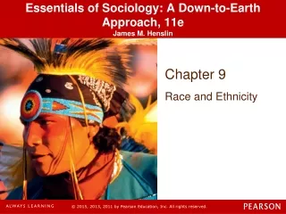 Essentials of Sociology: A Down-to-Earth Approach, 11e James M. Henslin