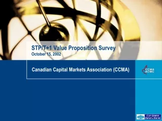 STP/T+1 Value Proposition Survey October 15, 2002